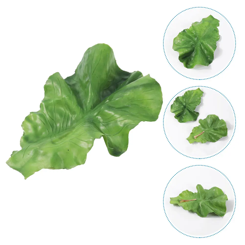 Lettuce Hair Clip Simulate Lettuce Hairpin Cute Funny Bang Hairpin Cosplay Hair Accessory Hair Clamp Brooch For Girl Women Decor