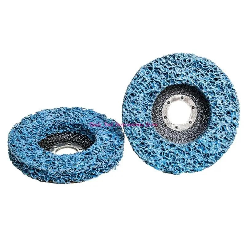 7 pezzi Ruote lucidanti in nylon Dischi abrasivi adatti a efficienti pulizia auto per pulizia della ruggine Rusting C7AC