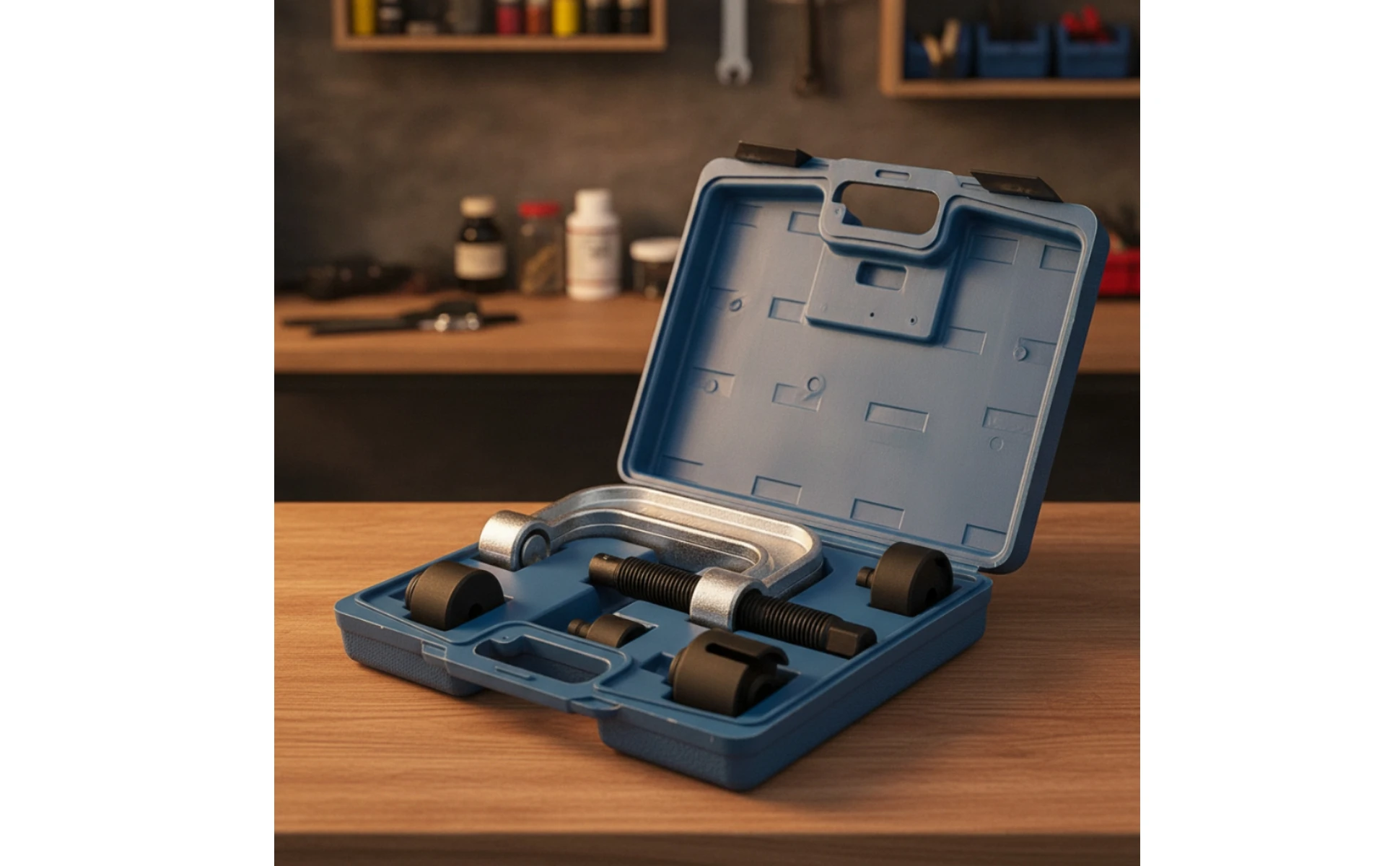 Ball Joint Press Tool Kit Manual Ball Joint Press Set Puller Professional-Grade Portable for Mechanics, Chassis Repair