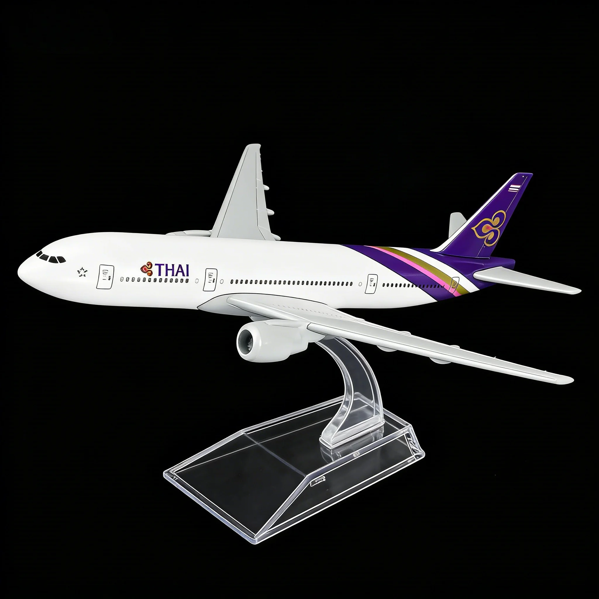 

1/400 scale for Thai B777 Airways Metal diecast Airplane Model with Stand airplane wheel toy for Child toy Gift