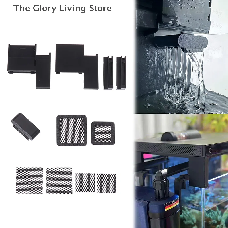 

1Set Suitable For Xiaomi Mijia Smart Fish Tank Heightening Bracket Rain Shower Water Outlet Upper And Lower Baffle Screen Kits