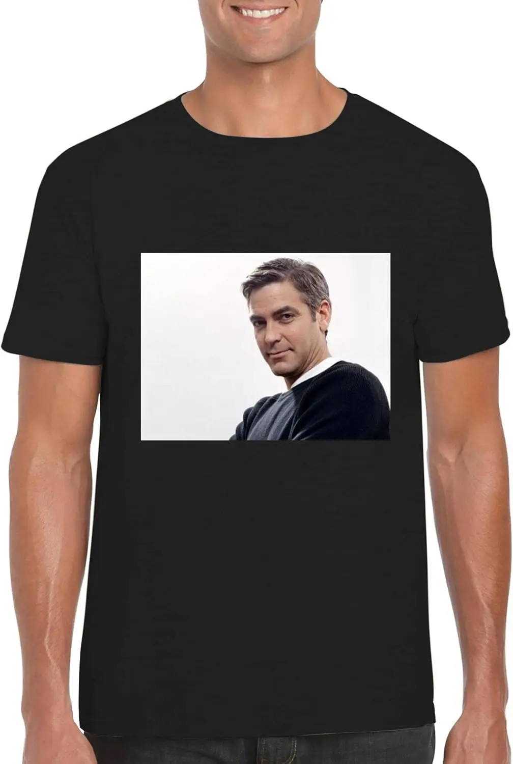 FC Carino George Clooney - Men's Crewneck T-Shirt PDI #PIDP101629