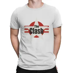 T-The Clashs Newest TShirt for Men Sign Round Neck Pure Cotton T Shirt Personalize Birthday Gifts Streetwear