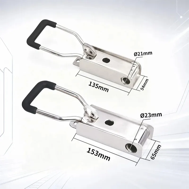 Box lock up, rear door lock lever, tricycle side door refrigeration, lock accessories