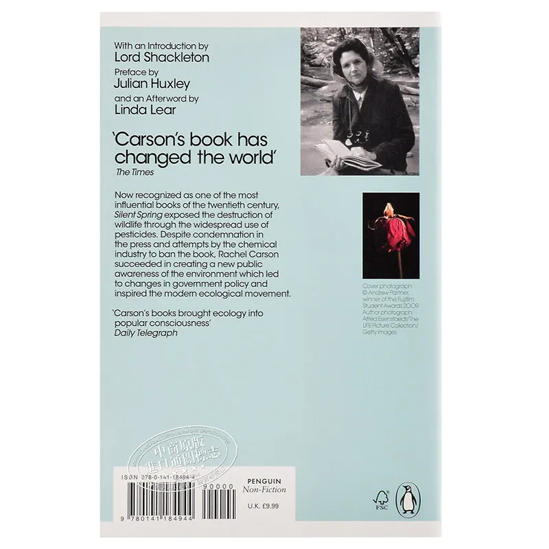 Silent Spring Rachel Carson Classic Environmental Nonfiction Nature Protection Book For Science Lovers And Social Readers