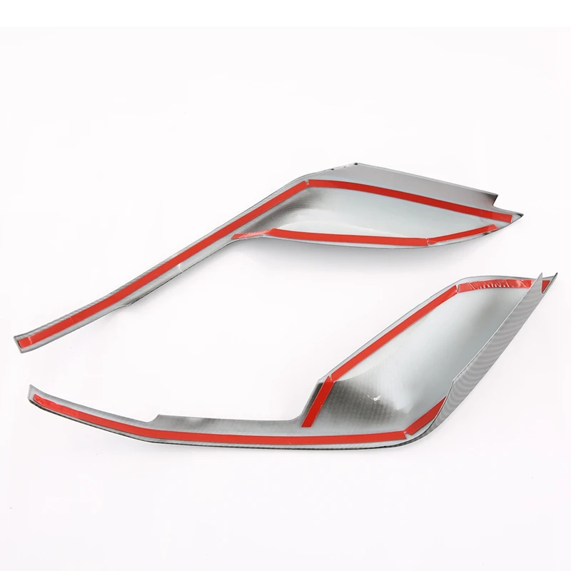 Car Front Fog Light Trim Bezel Cover Trim Stickers For BYD Dolphin Atto1 EA1 2022 2023