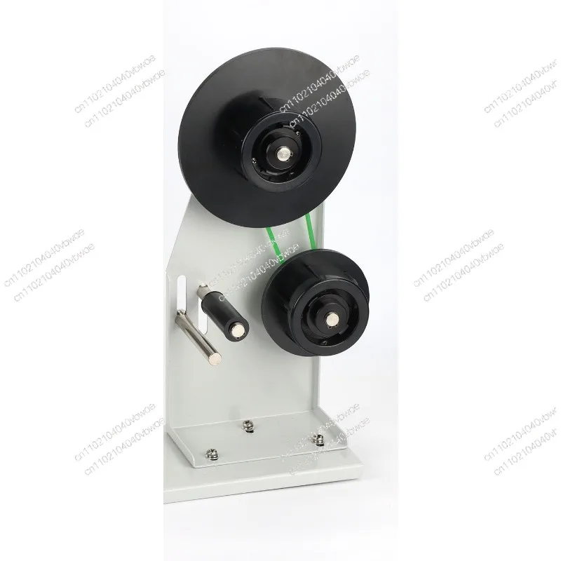 Disc tape machine tape peeling bracket