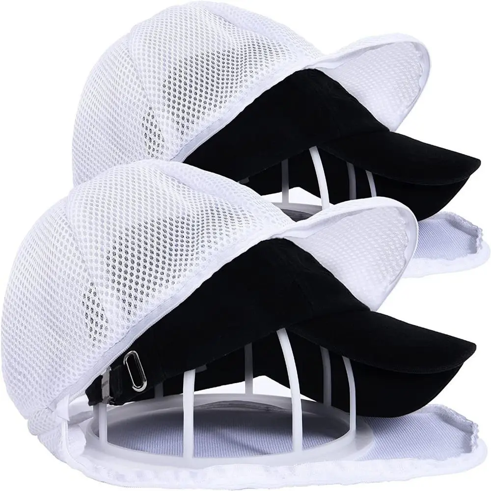 Laundry Machine Polyester Hat Wash Protector Baseball Hat Washer Laundry Wash Bags Baseball Hat Washer Washing Hat Rack