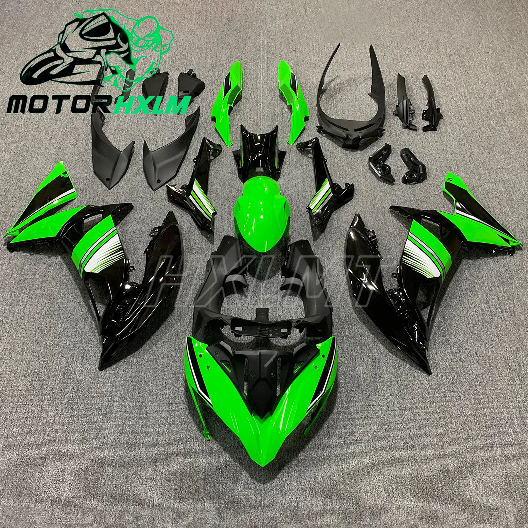 

Useful Plastic Molded Fairing kit For Kawasaki Ninja650 ER6F 2017-2019 Motorcycle Bodywork fairing Full 2018 kit Bodywork fai