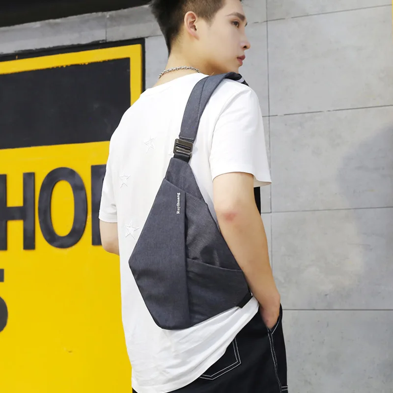 Trendy 3rd Gen Digital Gun Shoulder Bag Anti Theft Chest Crossbody Sling Pack For Men Outdoor Sports Riding DF125