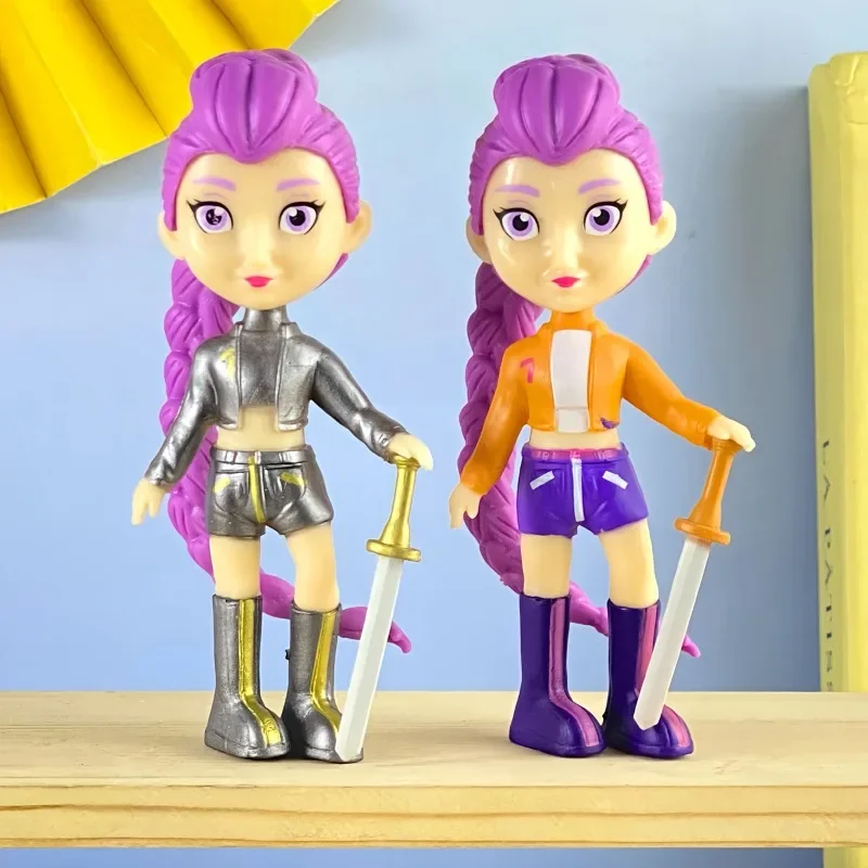 2025 デモンハンターズ KPOP ブラインドボックス アニメ アクションフィギュア おもちゃ ルミ ミラ ゾイ サッシ フィギュア ドール ファンコレクション クリスマスギフト