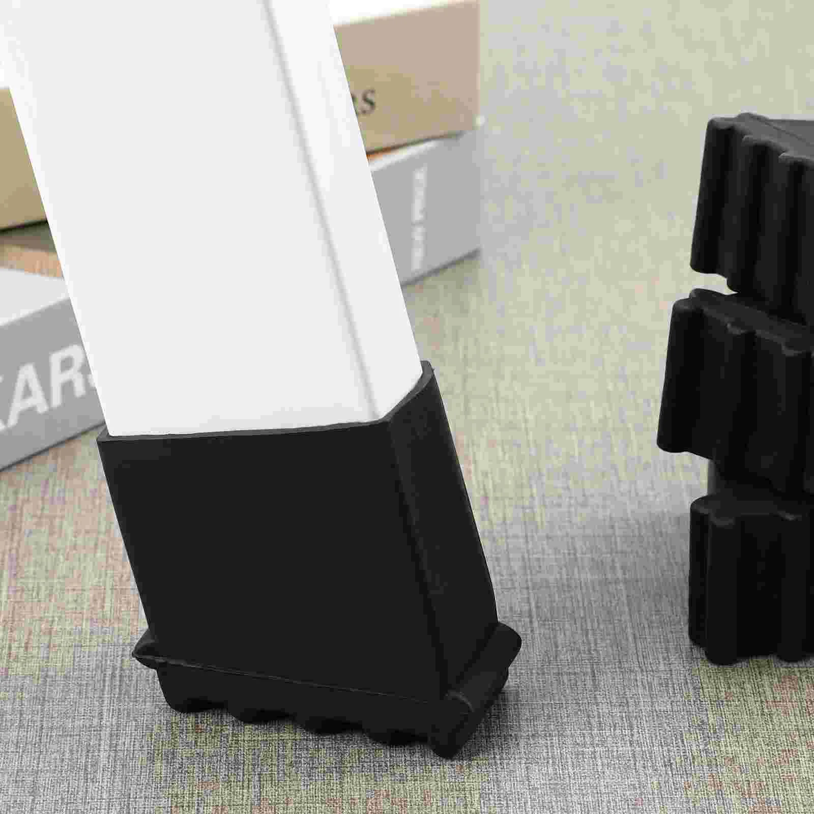 4 Pcs Mat Rubber Ladder Foot Cover Ladders for Home Slip Pads Bottom Feet 500X500X250CM