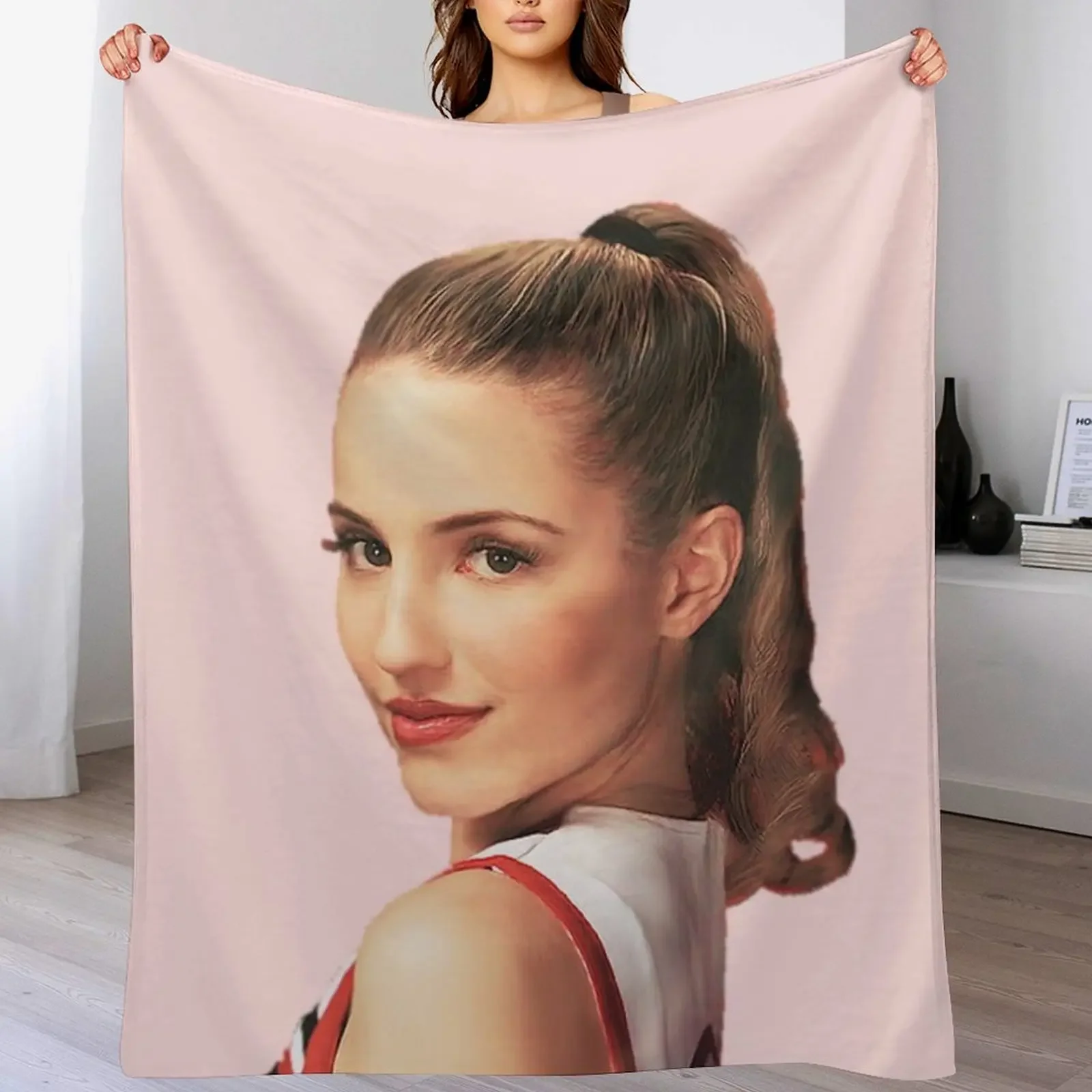 Glee Quinn Fabray (Cheerleader) Half Body #2 Throw Blanket warm for winter Baby Blankets