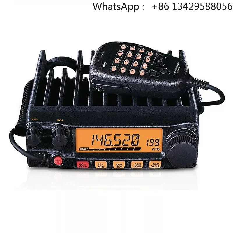 Yaesu FT2980R FT-2980 80W  Single Band Vehicle Mobile Radio F2D/F3E 136-174MHz VHF 200CH FM Transceiver Marine Radio