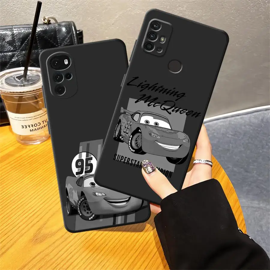 حافظة لهاتف Moto X30 Pro Edge 20 30 S30 Pro غطاء خلفي ناعم لهاتف Moto X30 Pro Cool Lightning McQueen Disney #1