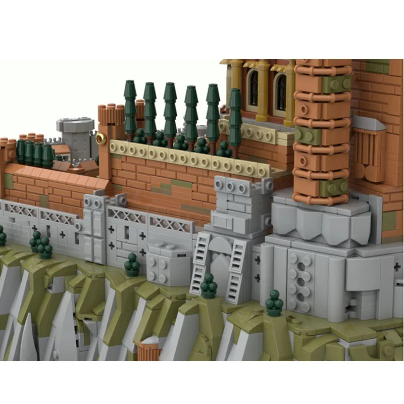 Red Fort MOC-181908 Classic Movie Architecture Model Building Block Toy Model 6962PCS Kids Birthday Gift Christmas Toy Boy Gift