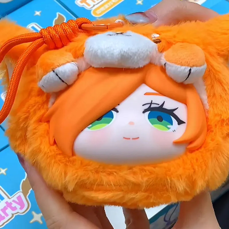 

Official Frieren Beyond Journey's End Animal Party Cute Plush Keychain Anime Peripheral Bag Pendant Blind Box For Female Fans