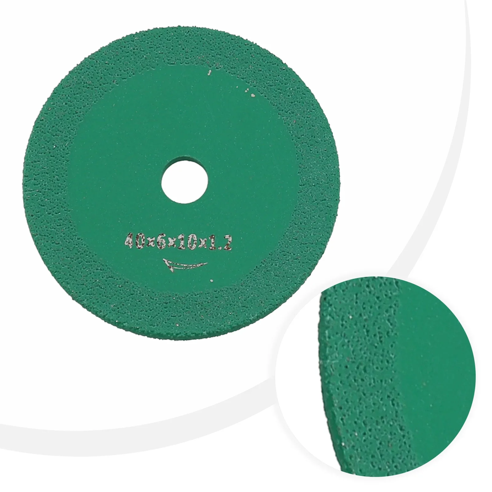 Cutting Disc Cutting Blade For Angle Grinder Wear Resistance 50mm 70mm Green High Manganese Steel Ceramic Tiles