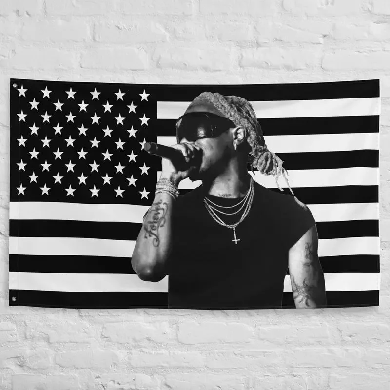 D-Destroy L-Lonely Flag Outdoor Decor Flaga Funny Flags for Bedrooms Garage Decoration Barber Shop Decorative Home Objects Items