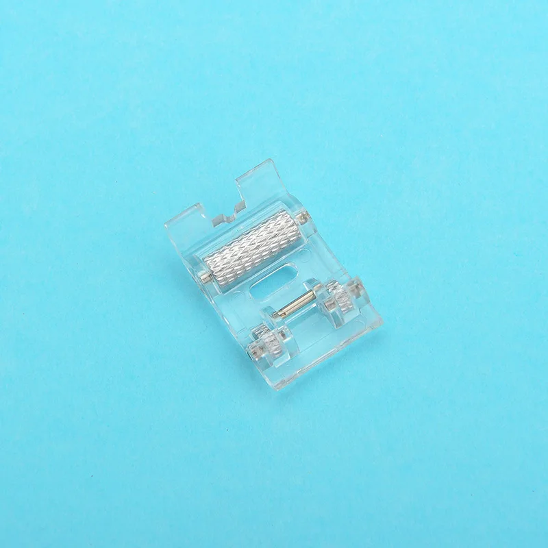 New Modern Portable Mini Low Shaft Roller Design Presser Foot Sewing Machine Household Sewing Machine Foot Leather