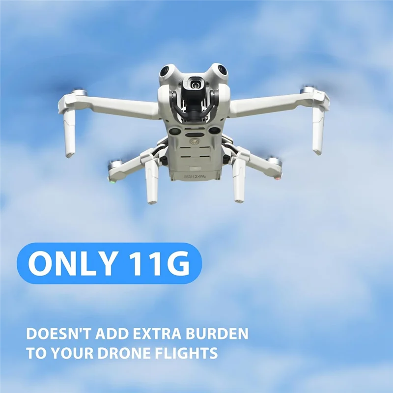 Extension de train d'atterrissage ABKI-STARTRC pour DJI Mini 4 Pro – Pieds légers et détachables pour une dédouanement et une sécurité améliorées