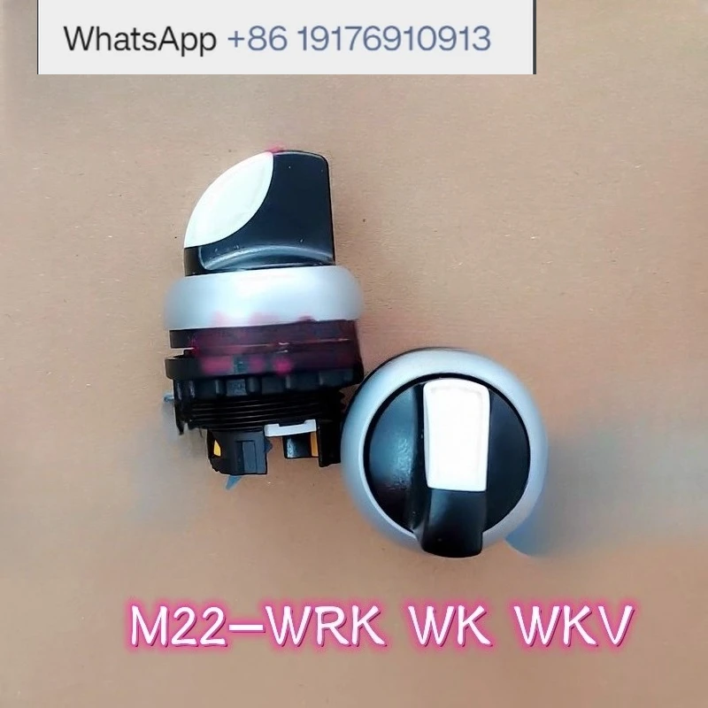 Two-position self-locking self-resetting selector switch head M22-WK M22-WRK M22-WKV