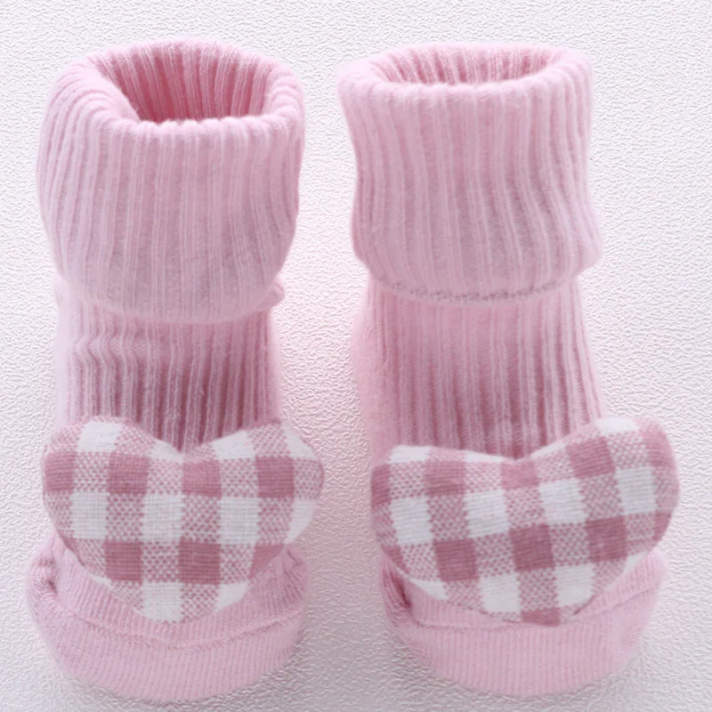 Baby Socks Girls Clothes Boys Slipper Newborn Accessories Anti Slip Bow Lion Cute Kids Toddlers Children Gift Infant Stuff Toy