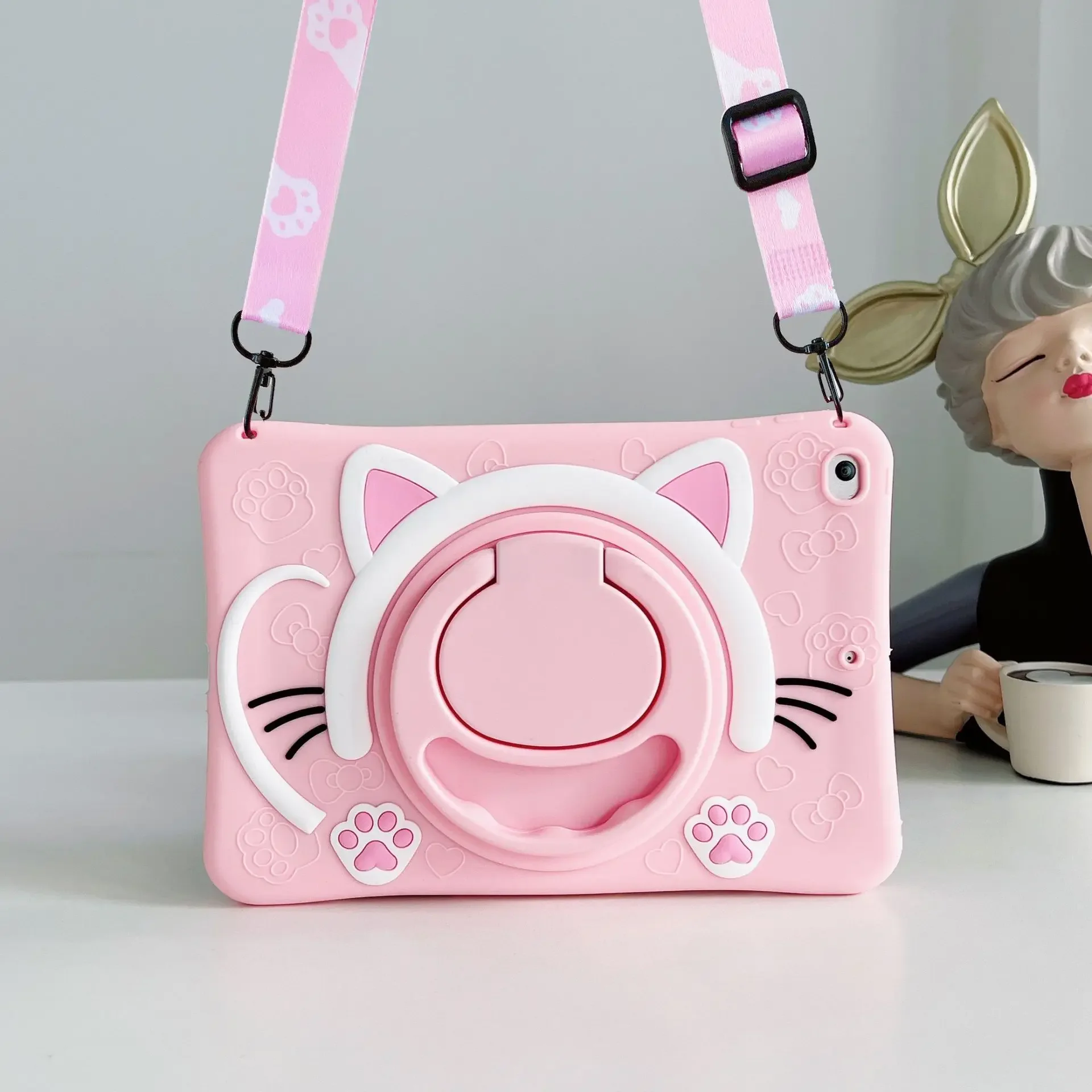 Kids Case for Xiaomi Mipad 6 Mi Pad 6 pro 11 2023 Tablet Cover RedMi pad 10.6 Cute Cat Cases Mipad 5 Pro Rubber Stand Funda Capa