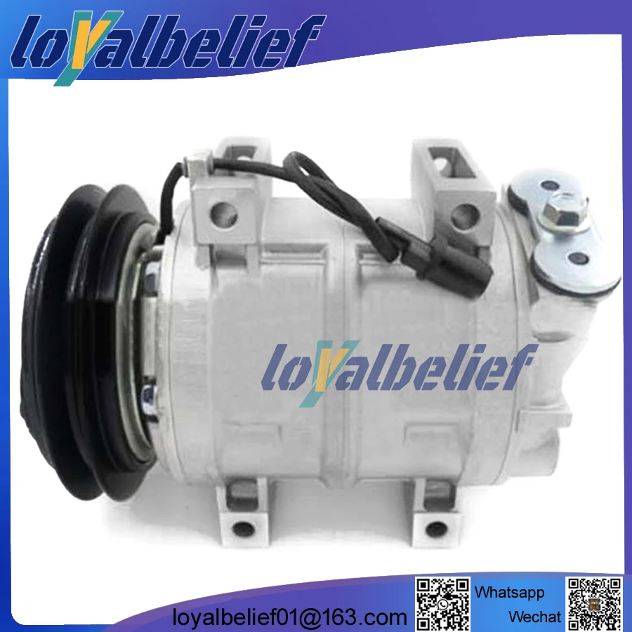 DKS15CH Air AC Compressor For Mitsubishi L200 2.5 TD D 4D56T MR190619 506011-7303 506011-7301 506211-6520 5060117303 5062116522