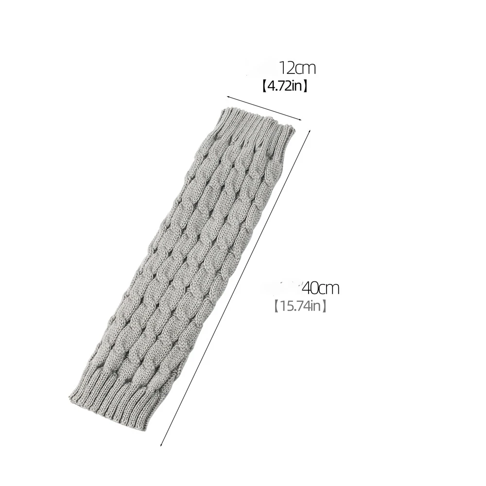 빈티지 여성 숙녀 겨울 따뜻한 긴 크로 셰 뜨개질 니트 니트 케이블 워머 다리 양말 열 레깅스 부츠 커버