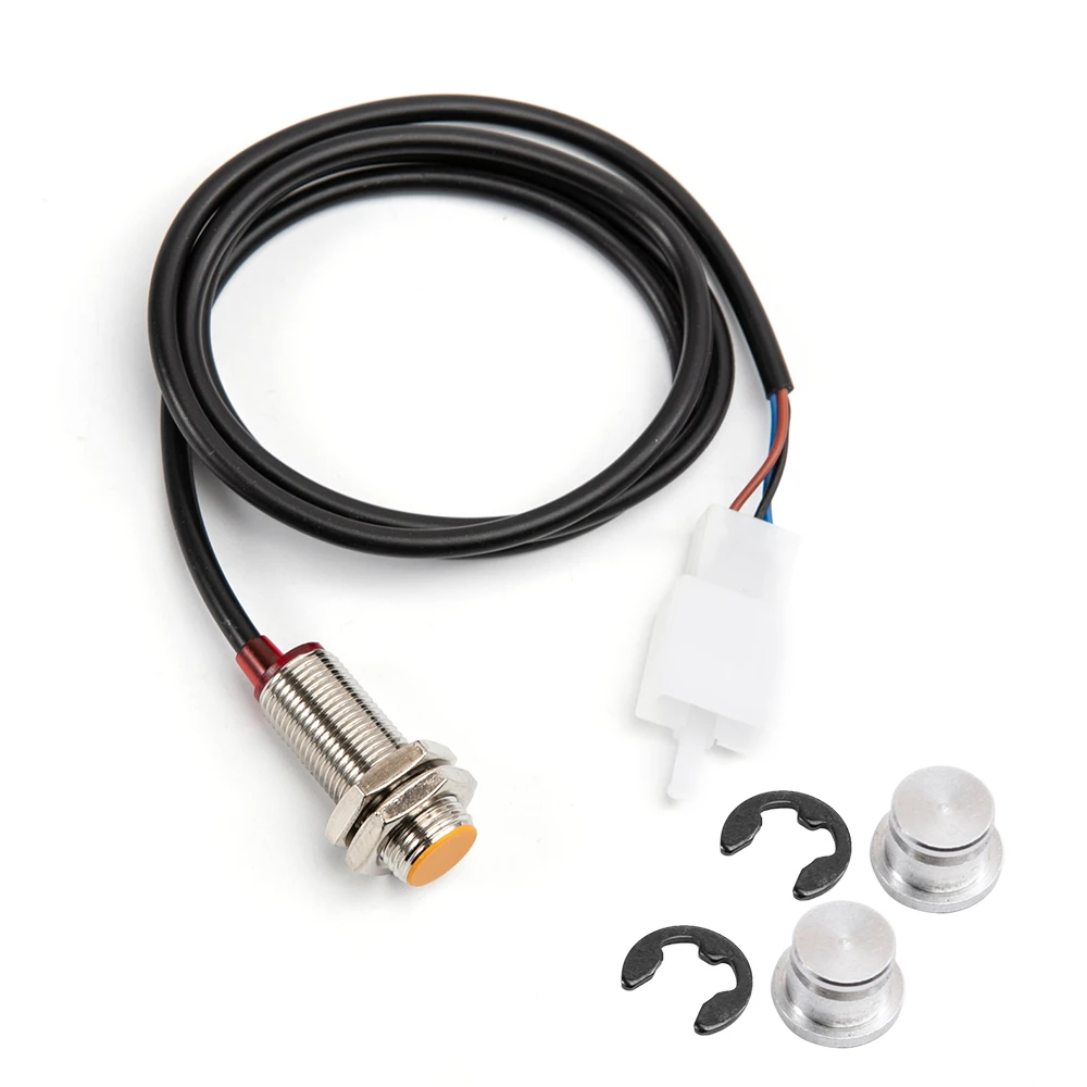 1X Sensor Wire Cable 2X Magnet Motorcycle Speedometer Tachometer Sensor Odometer Sensor For Dirt Bike Scooters ATV