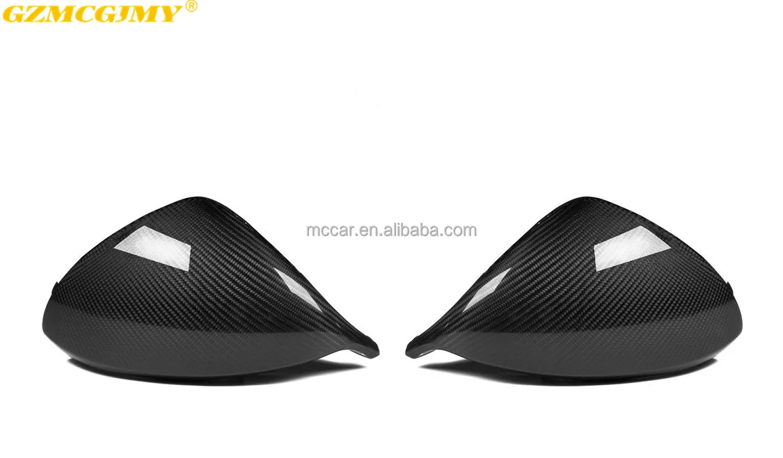 High quality 911 dry carbon car rearview mirror cover for Porsche 991 GT3 carbon fiber rearview mirror cover