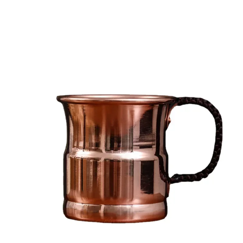 

Handcrafted Pure Copper Mug Health Cup - Thickened & Personalized for A Unique Drinking Experience, Premium Catering Utensil