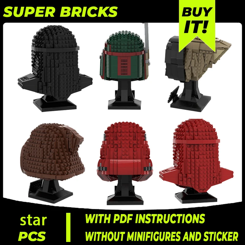 Star Movie Model Moc Building Bricks Empire Helmet Collection Technology Modular Blocks Gifts Christmas Toys DIY Sets Assembly