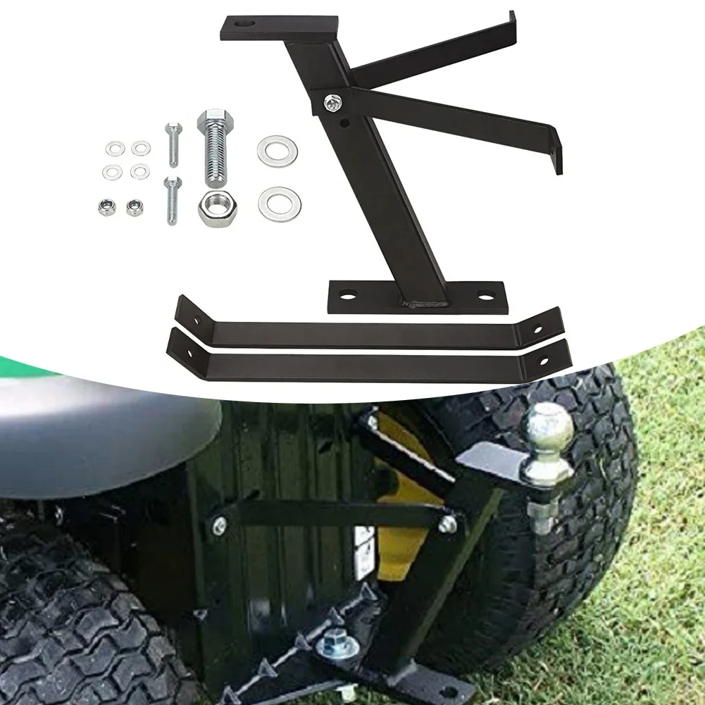 Lawnmower Trailer Hitch For Lawn Mower Traction Adapter Heavy Duty Garden Tractor Trailer Parts Bracket Lawn Mower Accessories