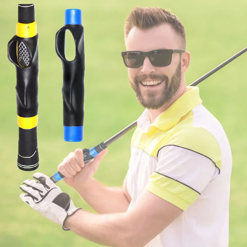 Entrenador de agarre de Swing de Golf, ayuda para alineación de gestos para principiantes, accesorios de entrenamiento correctos de Golf para ayuda