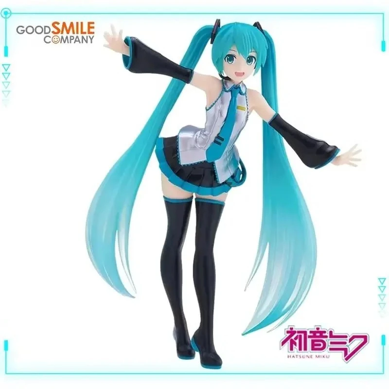 

Miku Original Genuine Vocaloid Hatsune Miku Translucent Color Ver 17cm GSC Collections Model Toy Anime Figures Birthday Gifts