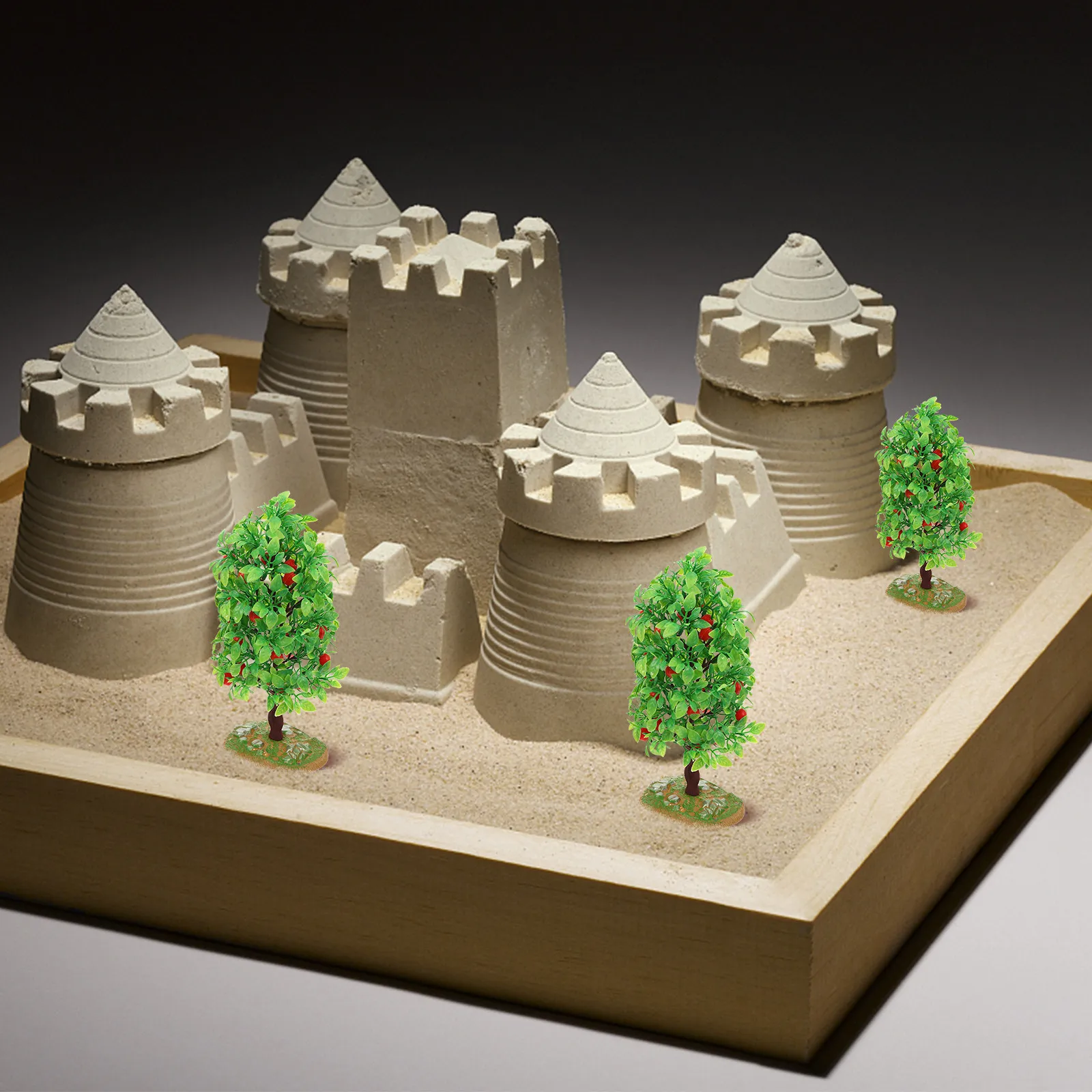 Simulation Fruit Tree Decoration High Quality Plastic Realistic Miniature Natural Sand Table Micro Landscape Ornament DIY Garden