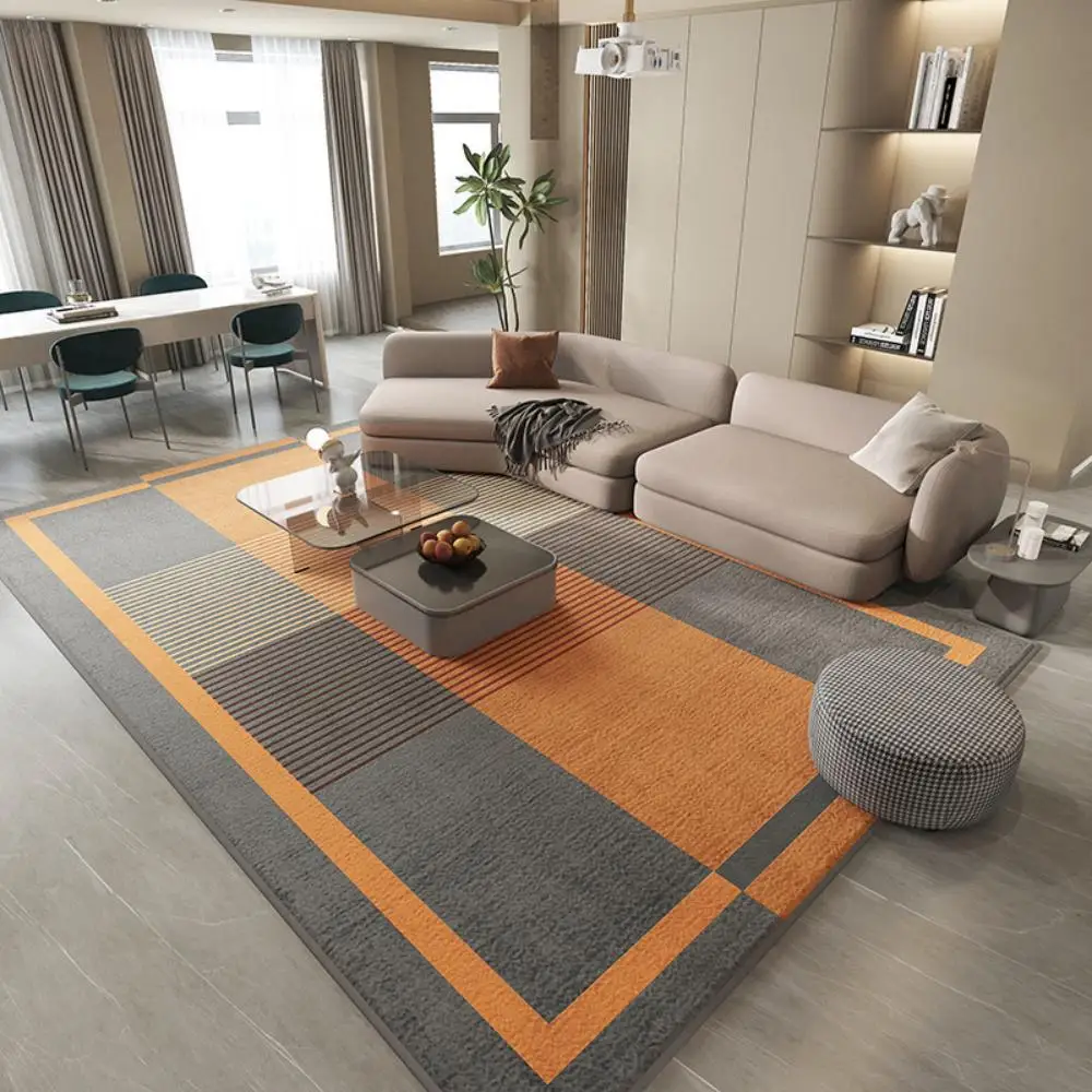 Living Room Modern Light Luxury Carpet Advanced Full Spread Soffee Table Carpet Bedroom Bed Room Covered With Easy To Care Mat