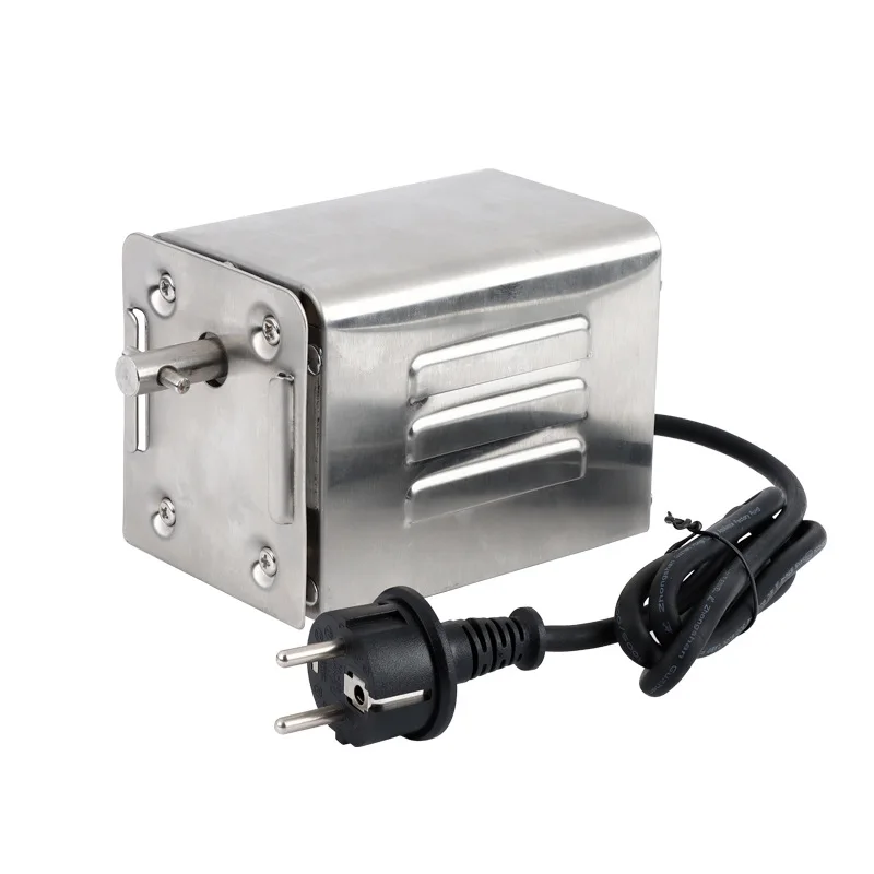 Barbecue Grill Automatic Rotating Motor Outdoor Stainless Steel Electric Barbecue Tool 110V 220V 15W