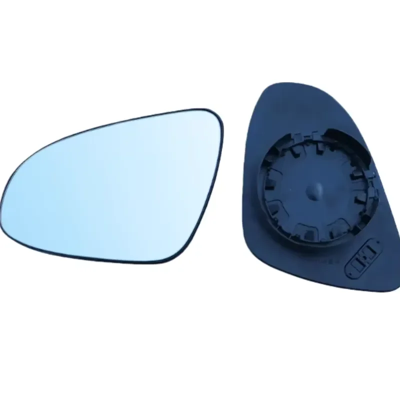 1 Pair of Wide-angle Viewing Angle Anti-glare Side Side Mirror Blue Glass Lens Suitable for New VIOS2014-2021