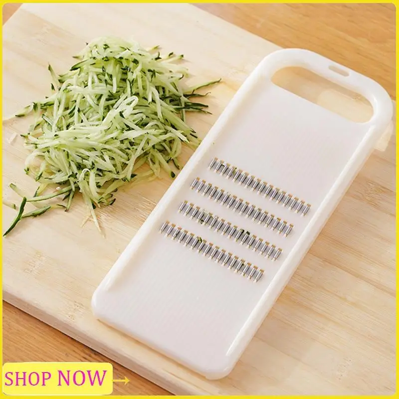 

Especial Robust White Carrot Grater And Food Processor - Manual Hand Cutter For Household Kitchens