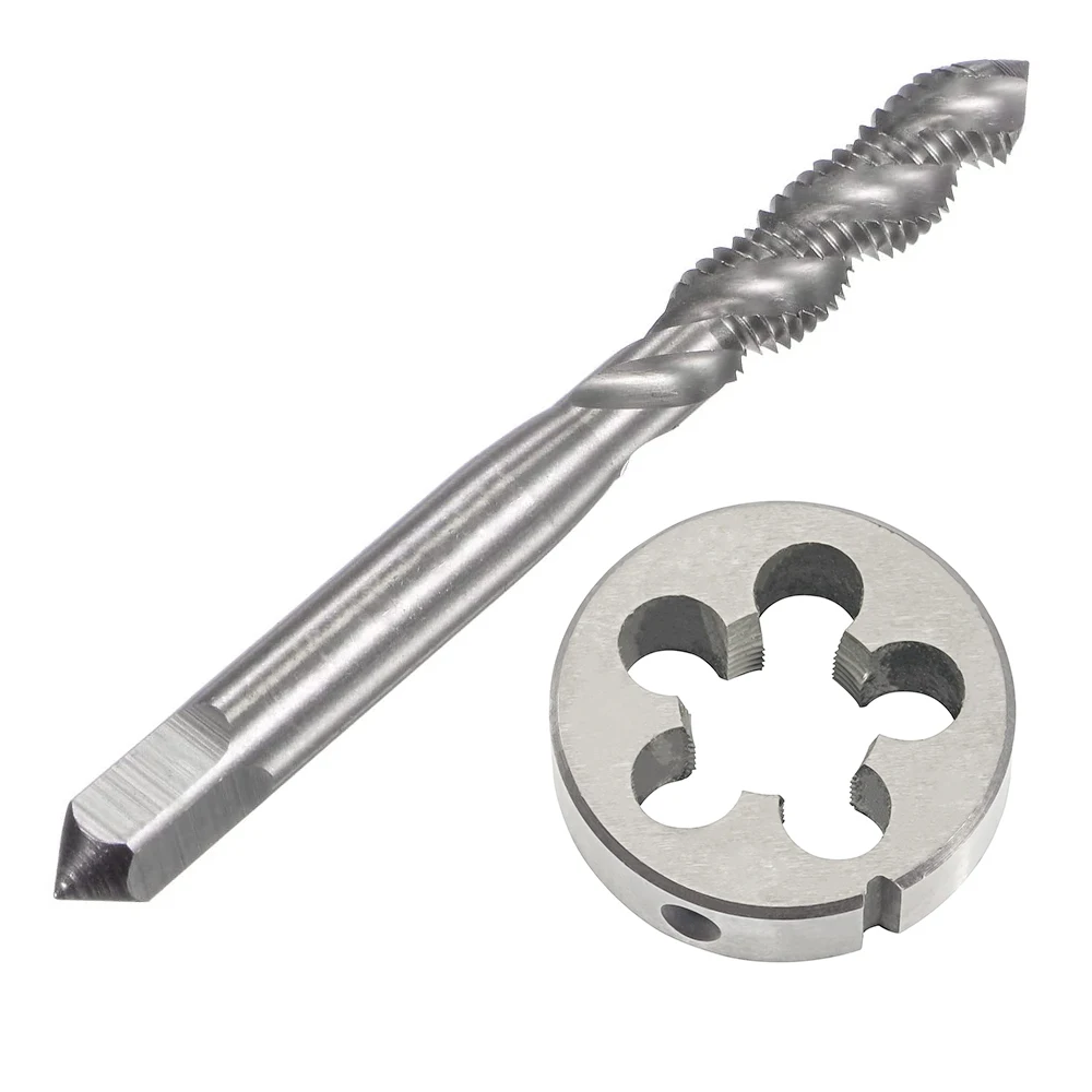 

HUAZHICHUN Screw Tip Tap With Cobalt,Tap and Die Set M7X0.5