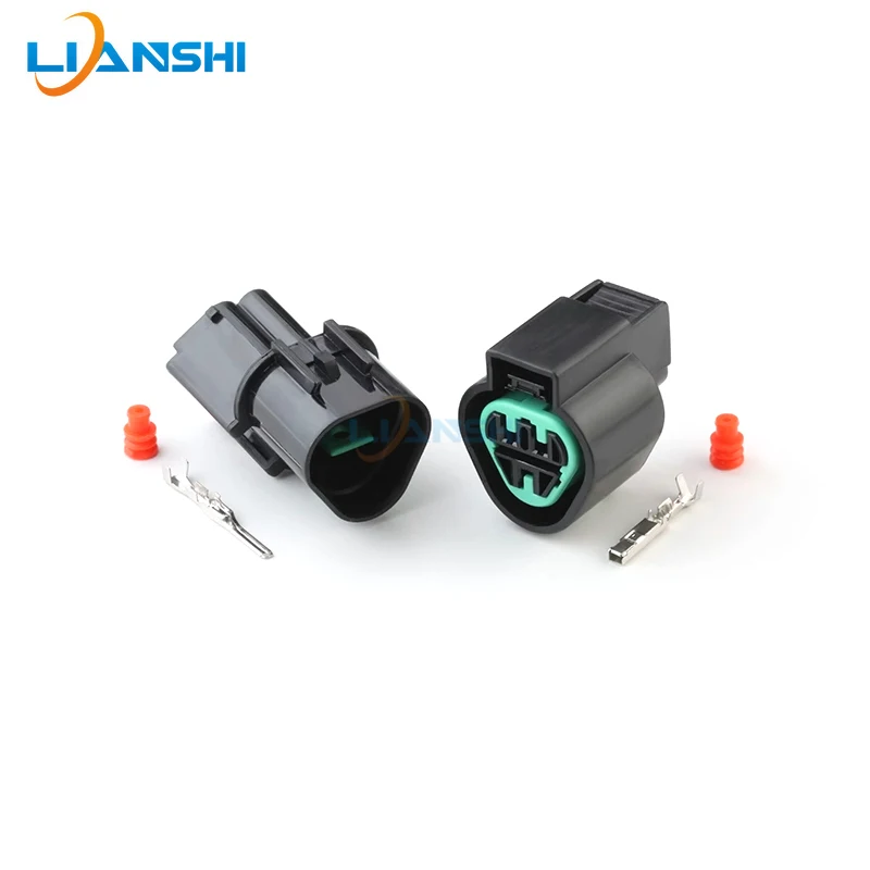 

5sets PB625-03027 Automotive fog light Day Running light 3p plug sensor connector fitting terminals for Hyundai Tucson Sonata Ki