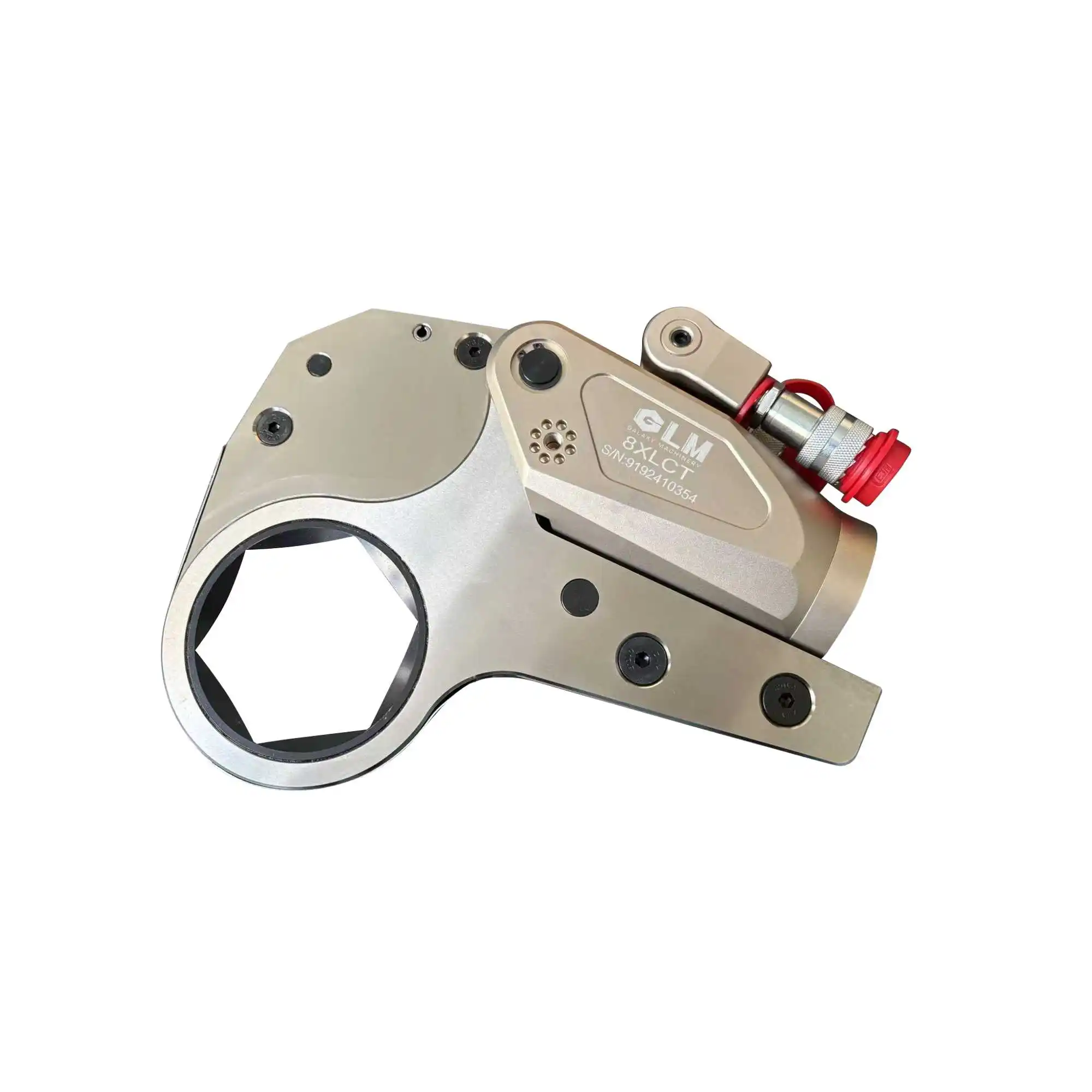 

XLCT 10000psi 10000 ft Pounds Hydraulic Limited Space Steel Low Profile Hollow Hydraulic Torque Wrench