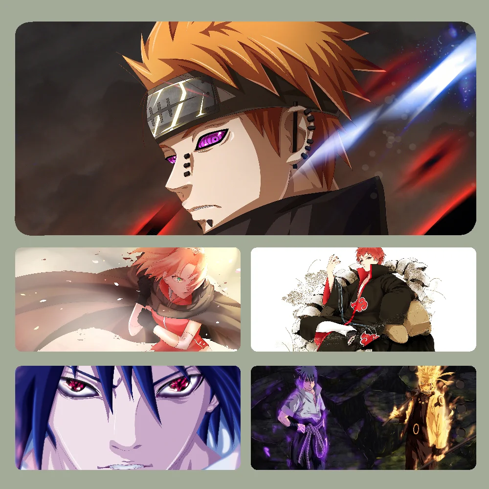 

N-naruto Mousepad Large Computer Gaming Accessories MousePads Desk Mats Anti-slip Laptop Soft Mouse Pad