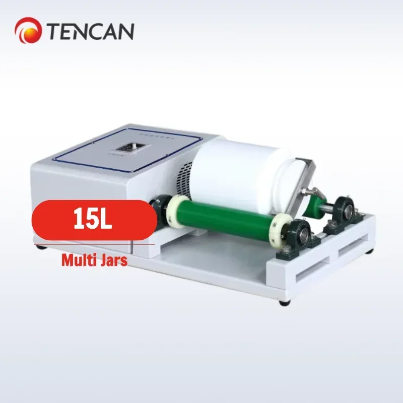 

Economical Wet Dry Grinding Bench Top Roll Jar Mill QM-15 15L Ball Milling Machine Rolling For Laboratory