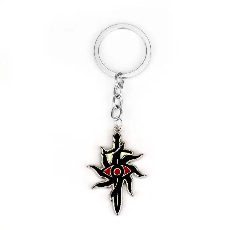 Morrigan Leliana Zevran  Wynne Keychain Game Peripheral Game Logo Shape Alloy Keychain Pendant Accessories Small Gifts Lanyard K