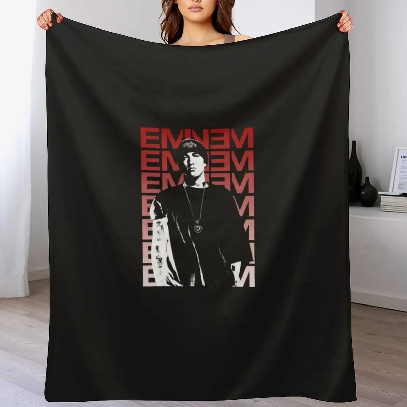 

rap em best selling Eminem Throw Blanket Luxury Brand Blankets For Sofas Cute Blankets