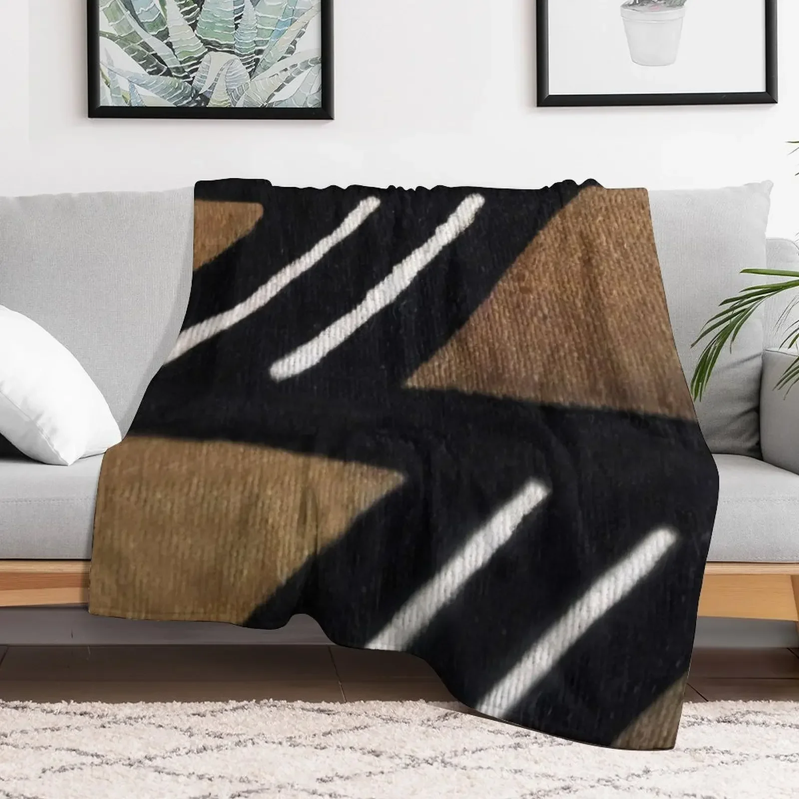 

African Mudcloth Throw Blanket warm winter Stuffeds Single Blankets Cute Baby Blankets